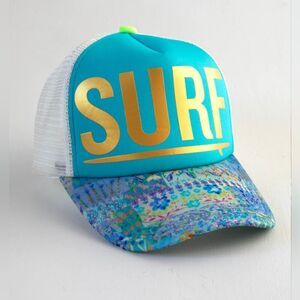 NATURAL LIFE Blue and Gold Surf Hat